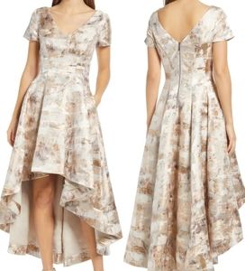 NWT High/Low Jacquard Dress